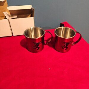 Stainless Steel Fireball Branded Mug